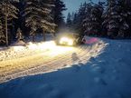 Валттери Боттас за рулём Citroen DS3 WRC на трассе Artcic Rally, 2020 год