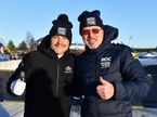 Валттери Боттас и Мика Хаккинен на Гонке чемпионов 2023 года, фото пресс-службы ROC