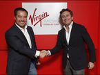 Руководитель Virgin Racing Алекс Тай и промоутер Формулы E Алехандро Агаг