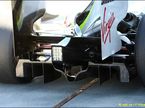 Двойной диффузор Brawn BGP001