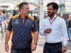 Зак Браун и Моххамед бен Сулайем, президент FIA