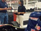 Джейми Чэдвик на тестах Indy Lights в Себринге, фото из социальных сетей