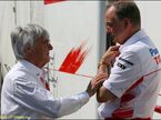 Берни Экклстоун и Джон Хауэтт, президент Toyota F1