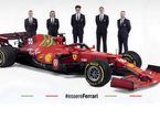 Команда Ferrari на презентации новой машины