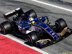 Маркус Эриксон за рулём Sauber C36 в Барселоне