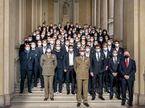 Делегация Ferrari в военной академии в Модене, фото пресс-службы команды