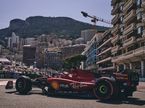 Логотип CEVA Logistics на машинах команды в Монако, фото пресс-службы Ferrari