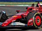 Шарль Леклер за рулём SF-25 на трассе в Мехико, фото XPB