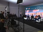 Руководители команд на пресс-конференции
