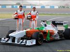 Force India. Пол ди Реста и Адриан Сутил