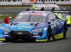 Робин Фряйнс за рулём Audi во время гонки DTM, 2020 год, фото из социальных сетей