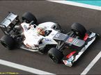 Робин Фряйнс за рулем Sauber на молодежных тестах