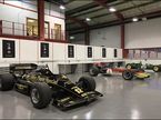 Исторические машины Lotus на базе команды в Норфолке