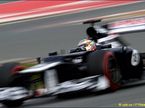 Williams FW34 на предсезонных тестах