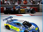 Benetton B195 на Гран При Монако и машина Dörr Motorsport, фото XPB и пресс-службы Dörr Motorsport