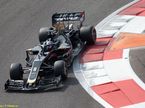 Роман Грожан за рулём машины Haas F1