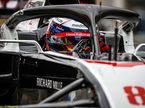 Роман Грожан за рулём Haas VF-20