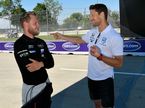 Роман Грожан и Кевин Магнуссен на трассе в детройтском парке Бель-Айл, фото Michelin USA