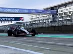 Нико Хюлкенберг за рулём Haas VF-24 в Сильверстоуне, кадр из видеоролика команды
