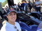 Айзек Хаджар и гиперкар RB17 в Гудвуде, фото Red Bull