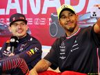 Макс Ферстаппен и Льюис Хэмилтон