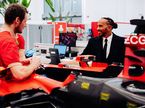 Льюис Хэмилтон на базе Ferrari