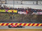 Льюис Хэмилтон за рулём Ferrari SF-23 на первых тестах во Фьорано, фото пресс-службы Ferrari