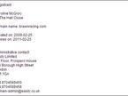 Скриншот сервиса WhoIs по домену
