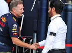 Кристиан Хорнер и президент FIA Мохаммед бин Сулайем