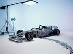 Раскраска машины Red Bull Racing авторства художника Mr Doodle