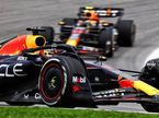 Машины Red Bull Racing на трассе Гран При Бразилии, фото XPB