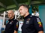 Эдриан Ньюи и Кристиан Хорнер на Гран При Майами,  фото пресс-службы Red Bull