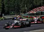 Нико Хюлкенберг за рулём машины Haas на трассе в Спа, фото XPB