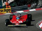 Жиль Вильнёв за рулем Ferrari 312T4