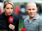Бригада итальянского SkySports - Сара Уинкхаус и Жак Вильнёв