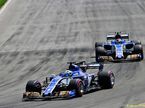 Пилоты Sauber на трассе в Канаде