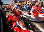 Экипаж Toyota после победного финиша в Ле-Мане, фото пресс-службы Toyota