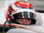 Камуи Кобаяши на тестах в Валенсии за рулем BMW Sauber C29
