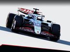 Рио Хиракава за рулём машины Haas