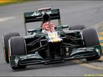 Хейкки Ковалайнен за рулем Caterham