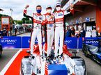 Экипаж Роберта Кубицы празднует победу в Спа, фото  WRT Team