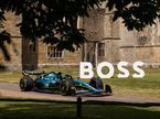 Логотипы Boss появятся на машинах AMR22 уже в Сильверстоуне, фото пресс-службы команды