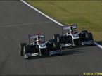 Пилоты Williams на трассе Гран При Японии