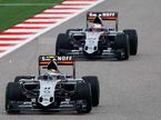 Гонщики Force India на трассе Гран При США в Остине
