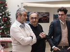 Маурицио Арривабене, Серджио Маркионне и Маттиа Бинотто