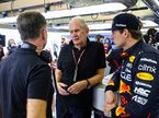 Кристиан Хорнер, Хельмут Марко и Макс Ферстаппен, фото пресс-службы Red Bull