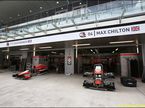 Боксы Marussia F1 на Гран При России