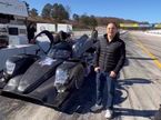 Фелипе Масса у спортпрототипа комады Riley на тестах, кадр из видео из социальных сетей