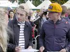Макс Ферстаппен в роли судьи на гонке Red Bull Soapbox Race в голландском Валкенбюрге