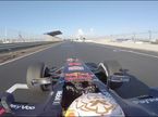 Макс Ферстаппен за рулём RB8 в Зандфорте